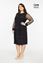Picture of PLUS SIZE DRESS WITH CHIFFON SLEEVE